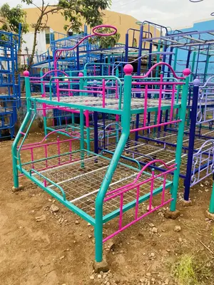 Pink,Green Bed