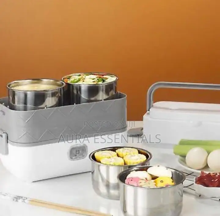 Generic Dynamic Multifunctional 2 Layer Electric Lunch Box