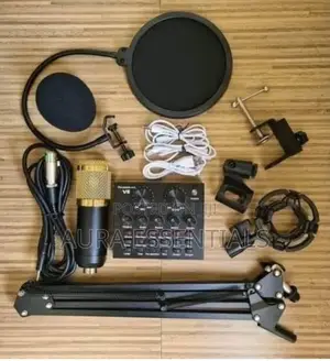 Live Broadcast Equipment BM-800 Condenser Microphone Kit V8