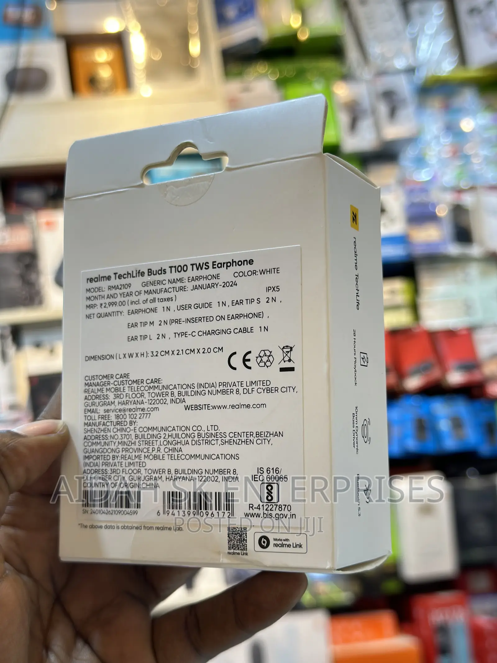 Realmetechlife Buds T100