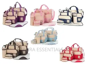 Generic New Design 5 in 1 Baby Diaper Bag