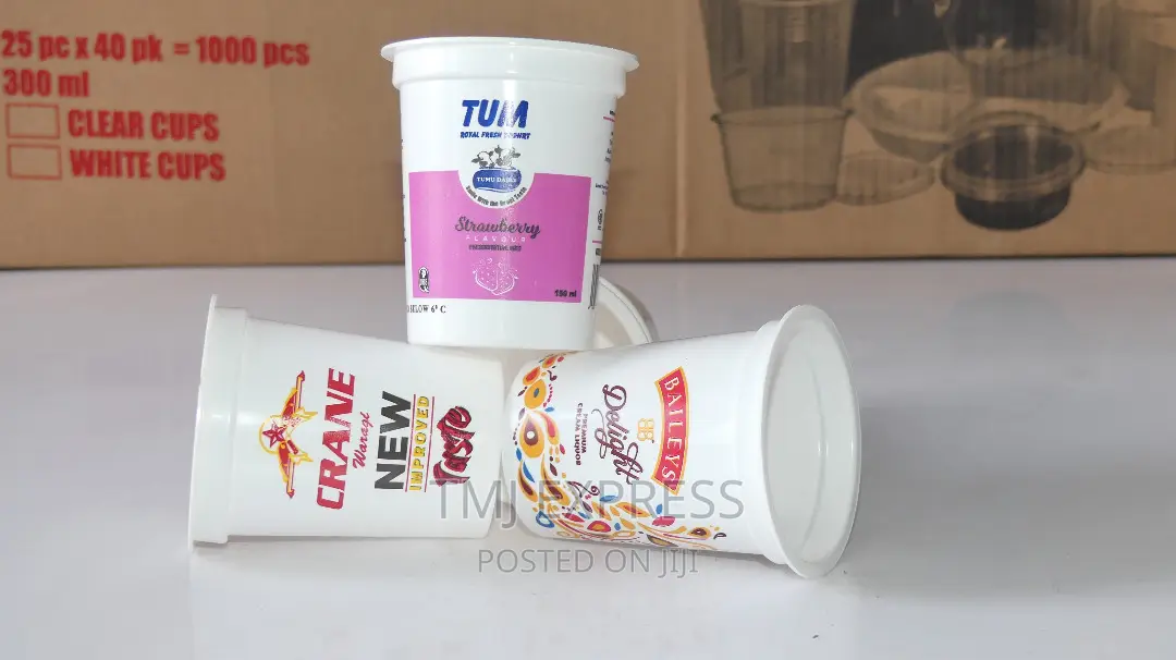 We Print on Disposable Cups