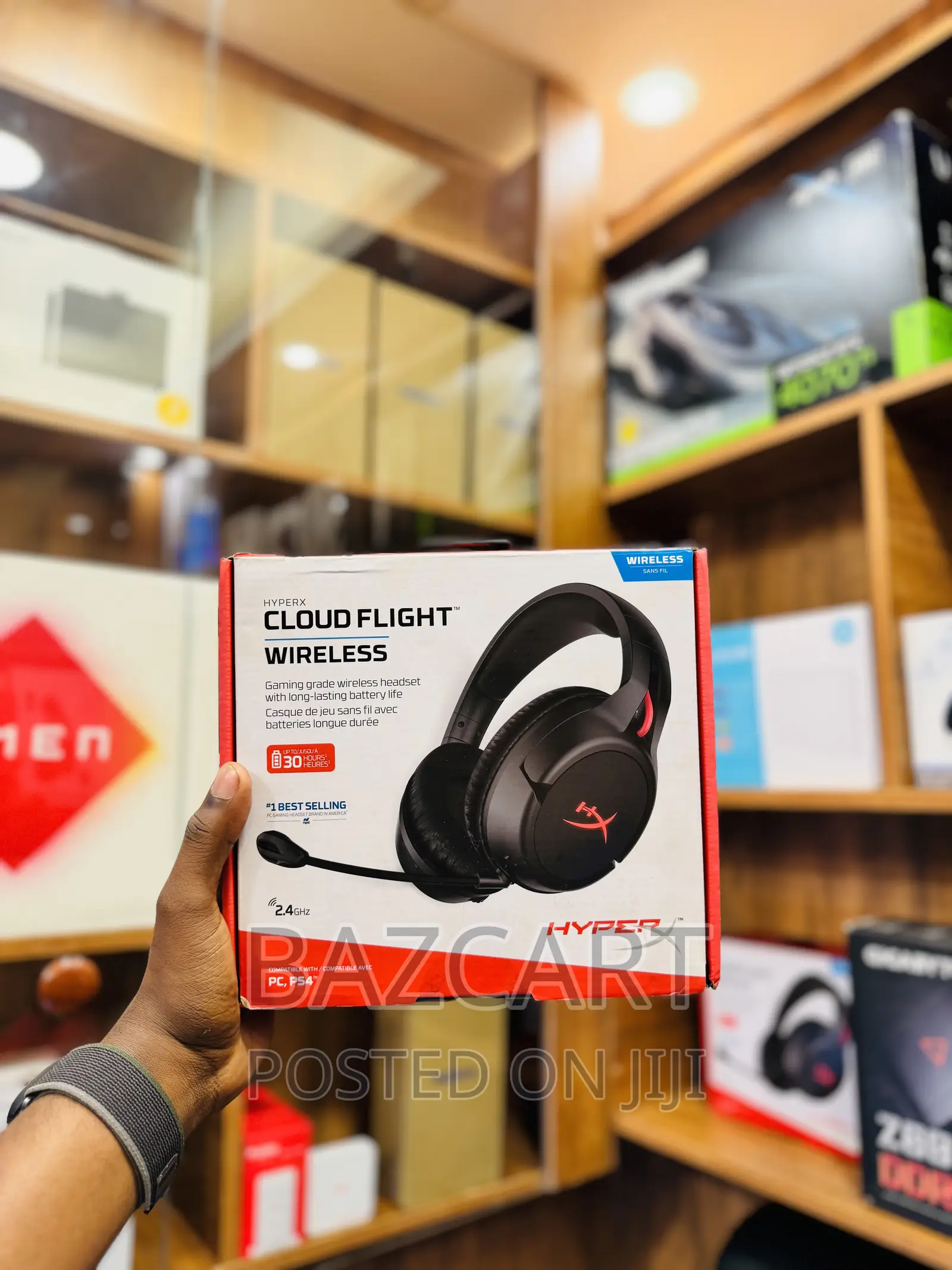 Hyperx Cloud Flight Wireless Gaming Headphones