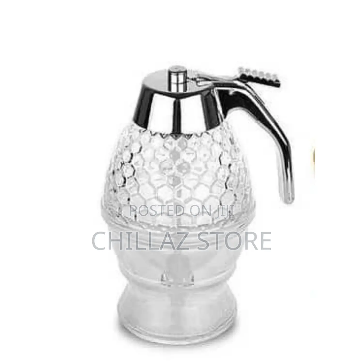 Glass Honey Dispenser .