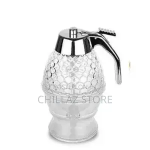 Glass Honey Dispenser .