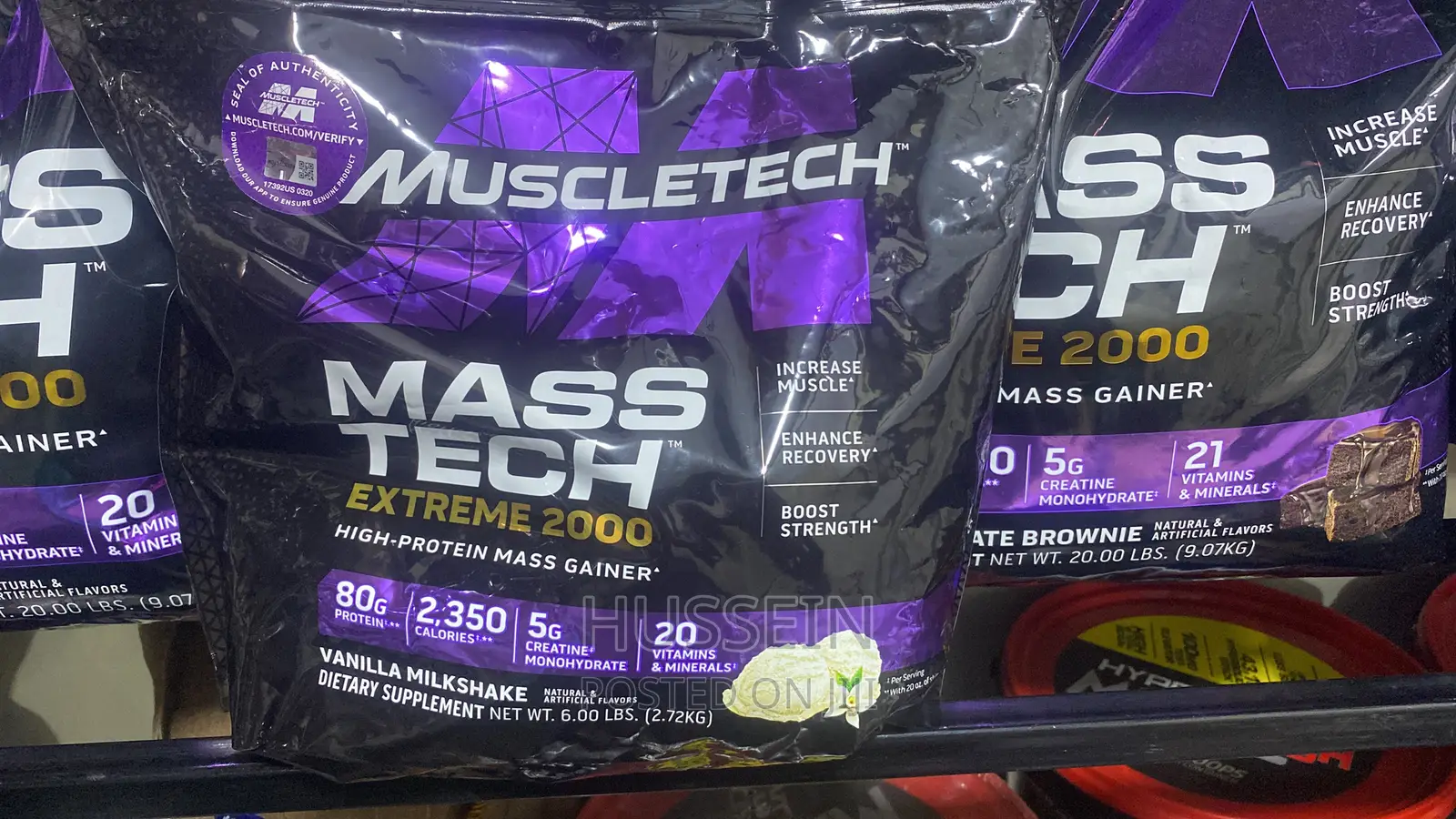Mass Tech Extreme 2000 6lb Body Builders Food
