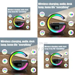 Brand Led Wireless Charging Speaker