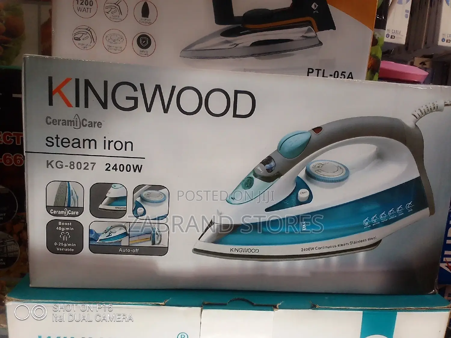 Kingwood Steam Flat Iron