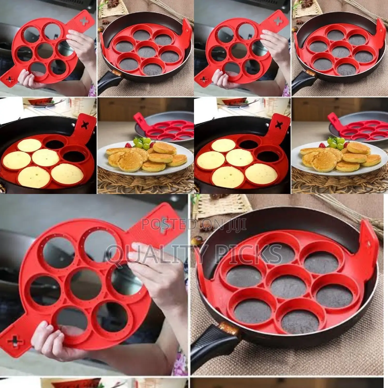 Silicone Pancakes Mold Tray