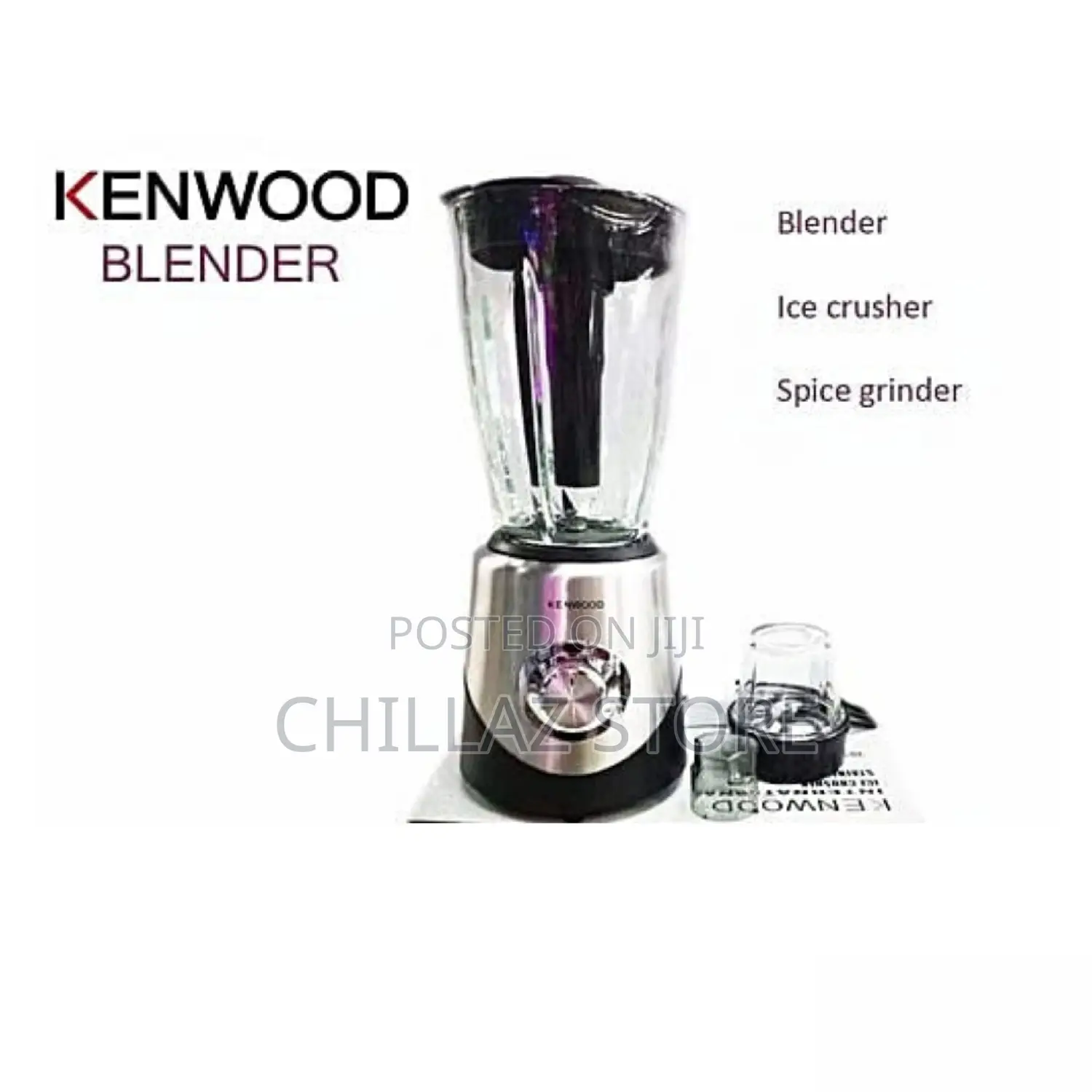Kenwood International Ice Crusher Blender.