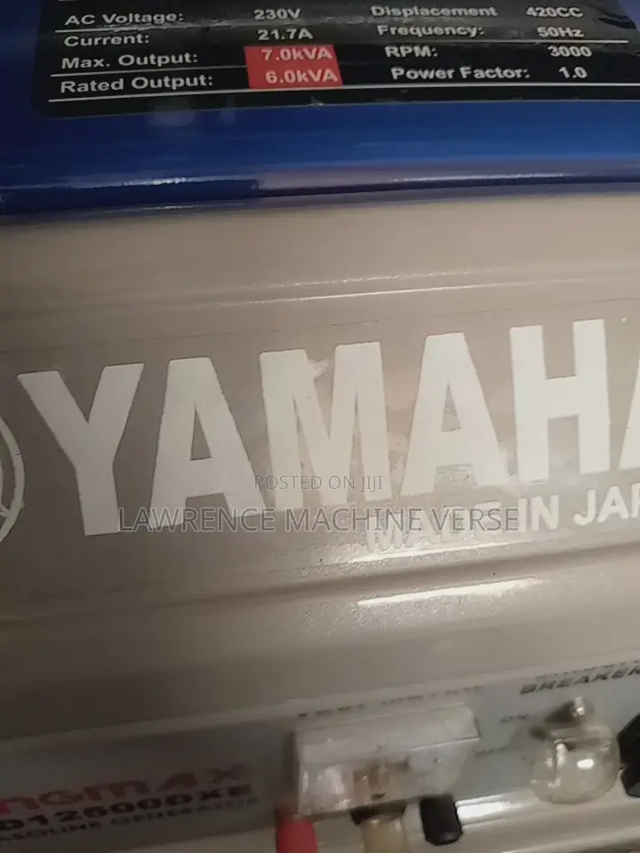 Yamaha Generator 7KV