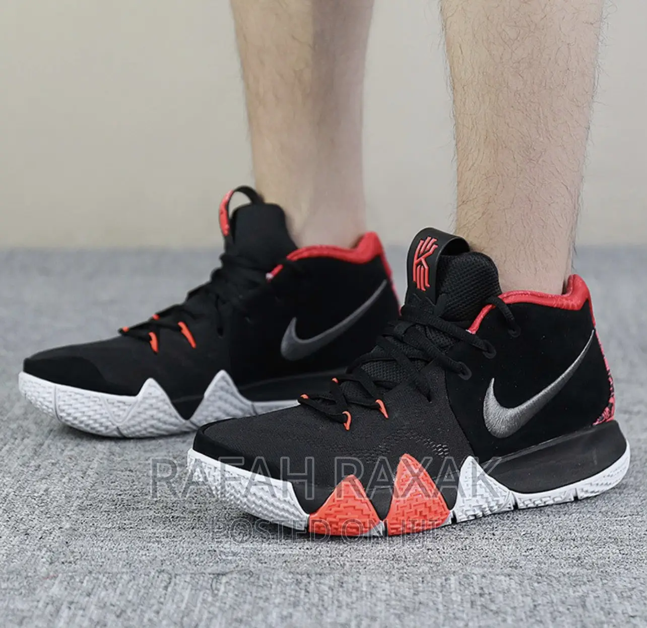 Original Nike Kyrie 4 Point Bricks Basketball Sneaker
