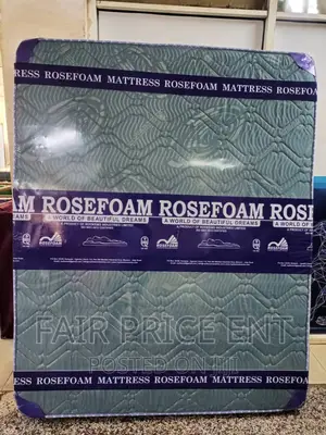 Premium High Density Rosefoam Mattress 6x6x6imches.( Gray)