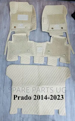 Prado 2014 - 2023 Full Stylish Car Floor Mats