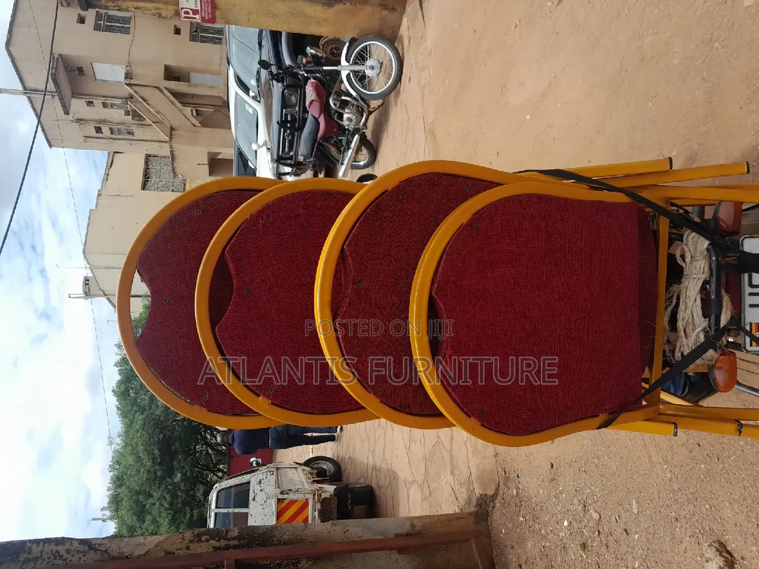 Gold Colour Comfulance Chair