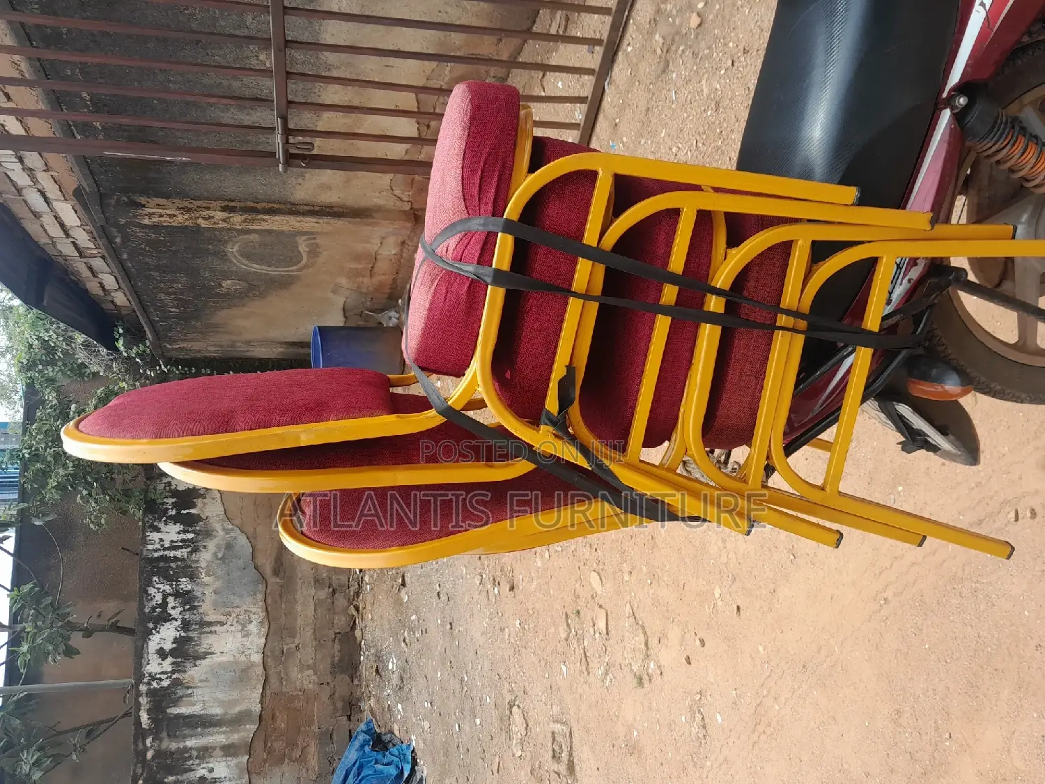 Gold Colour Comfulance Chair