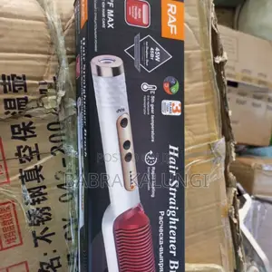 Raf Electric Hair Straightener Brush