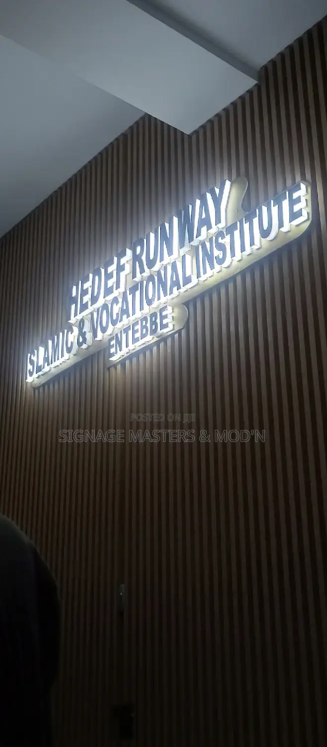 Reception Signage