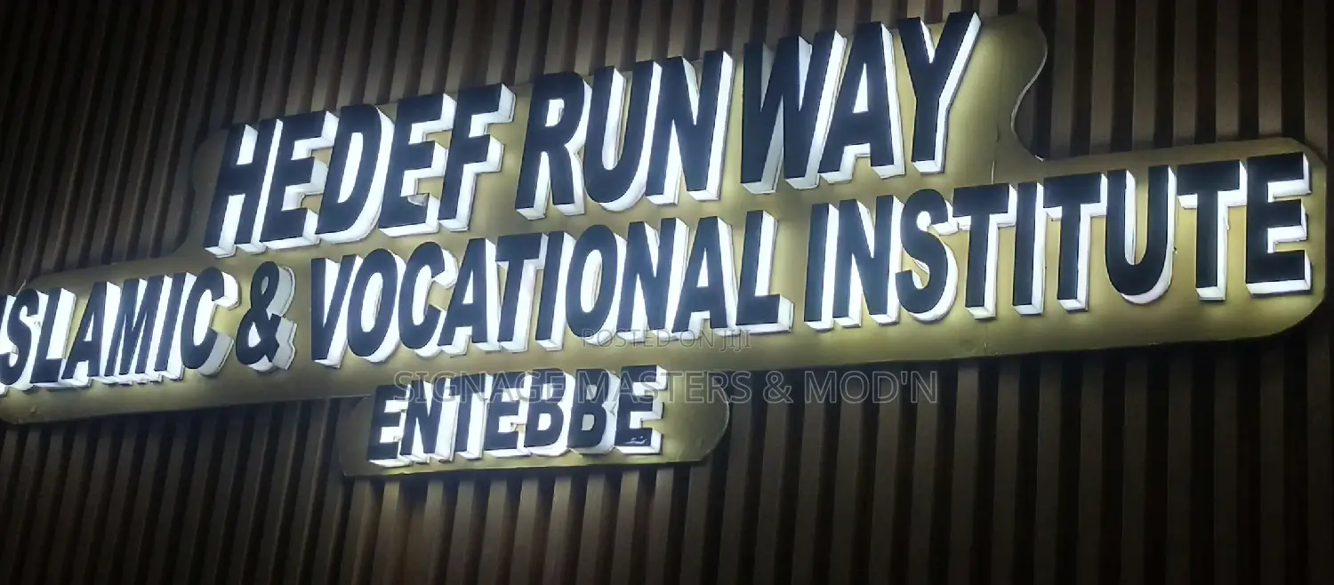 Reception Signage
