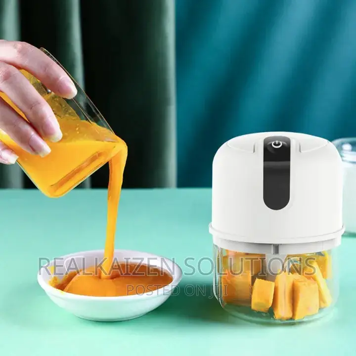Rechargeable Mini Stainless Steel Electric Chopper Processor