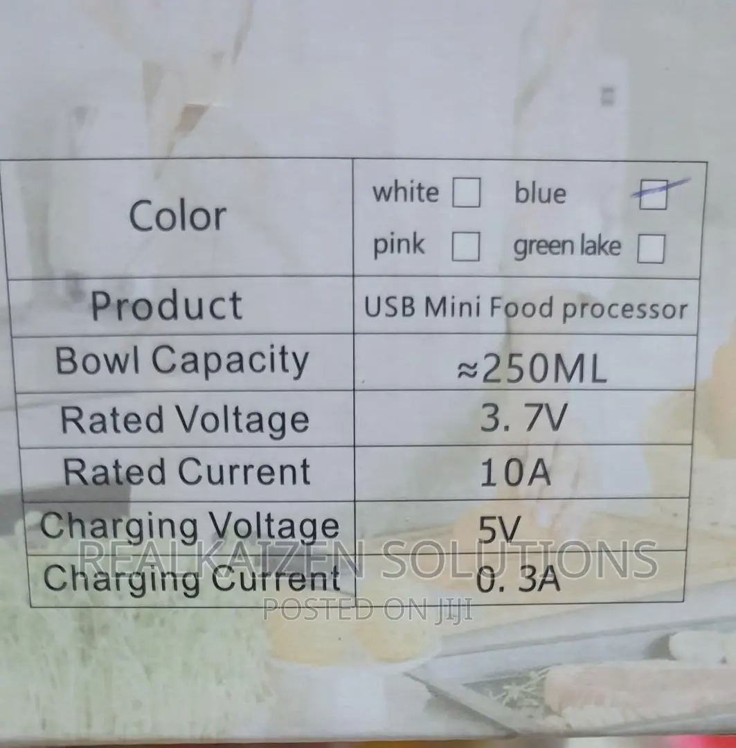 Rechargeable Mini Stainless Steel Electric Chopper Processor