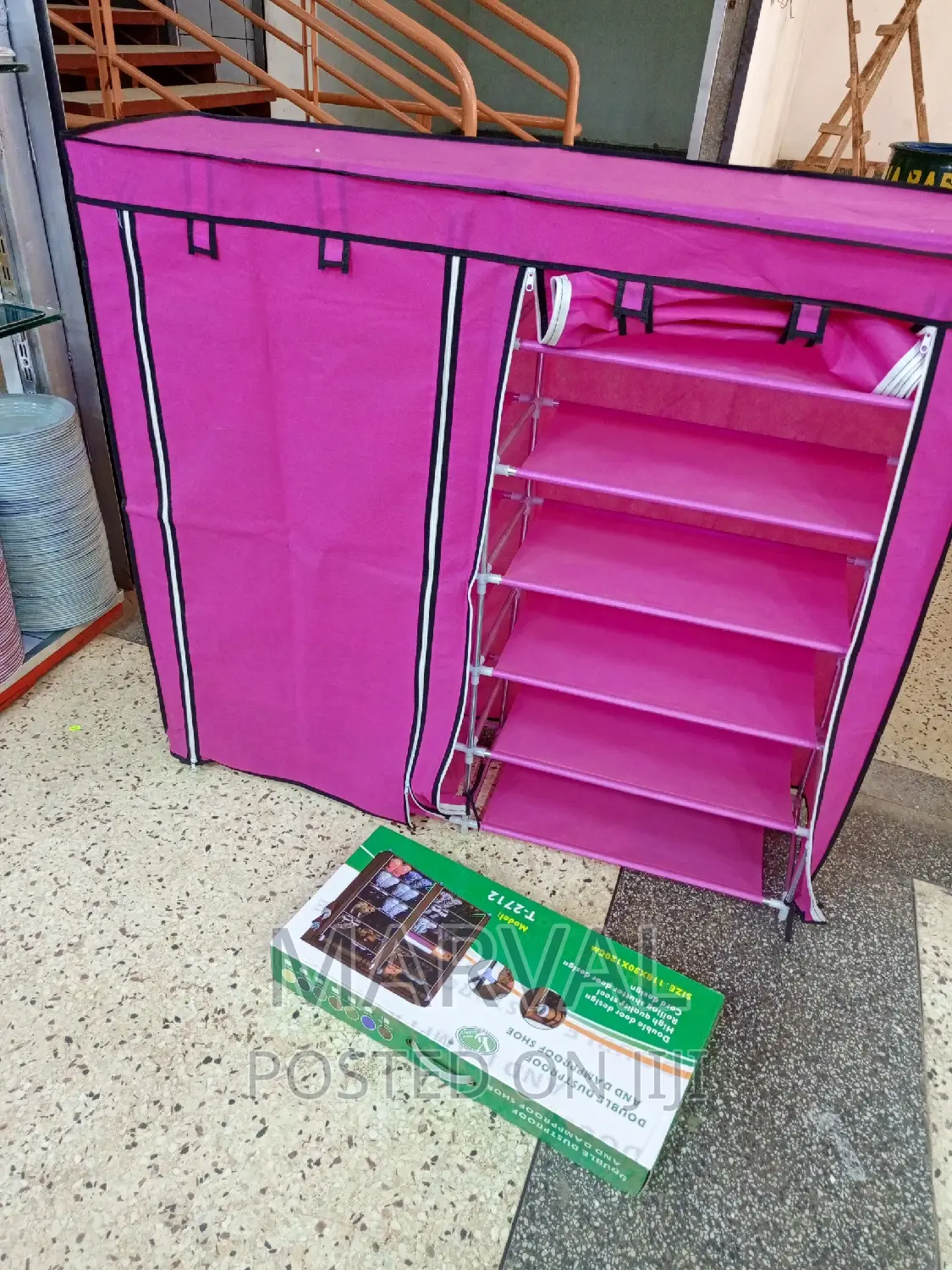 6layer Space Saving Shoe Organizer