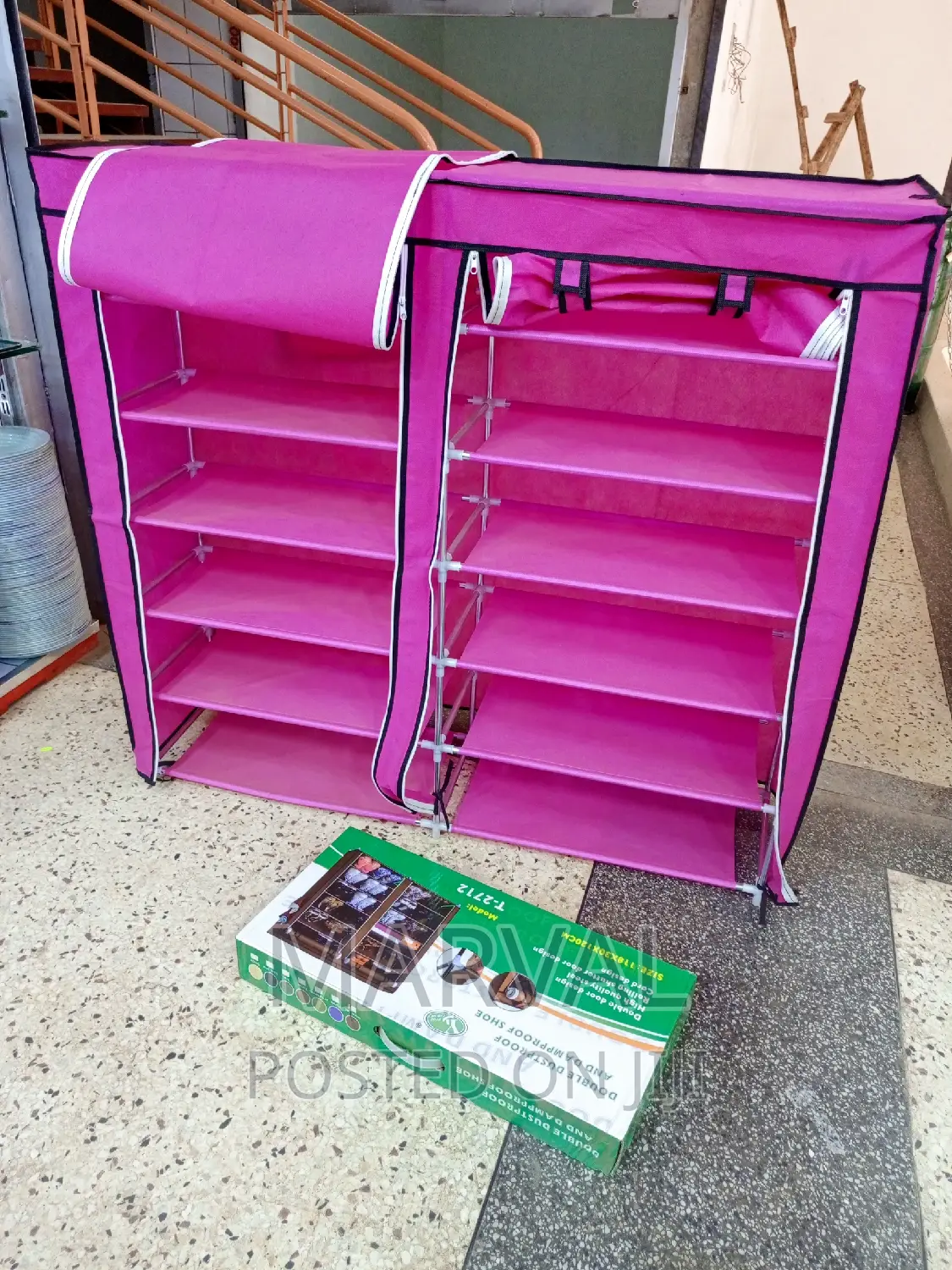 6layer Space Saving Shoe Organizer