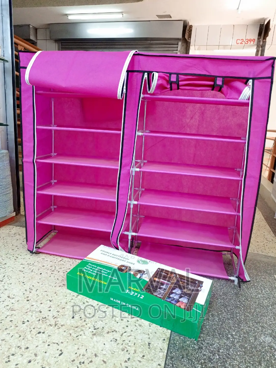 6layer Space Saving Shoe Organizer