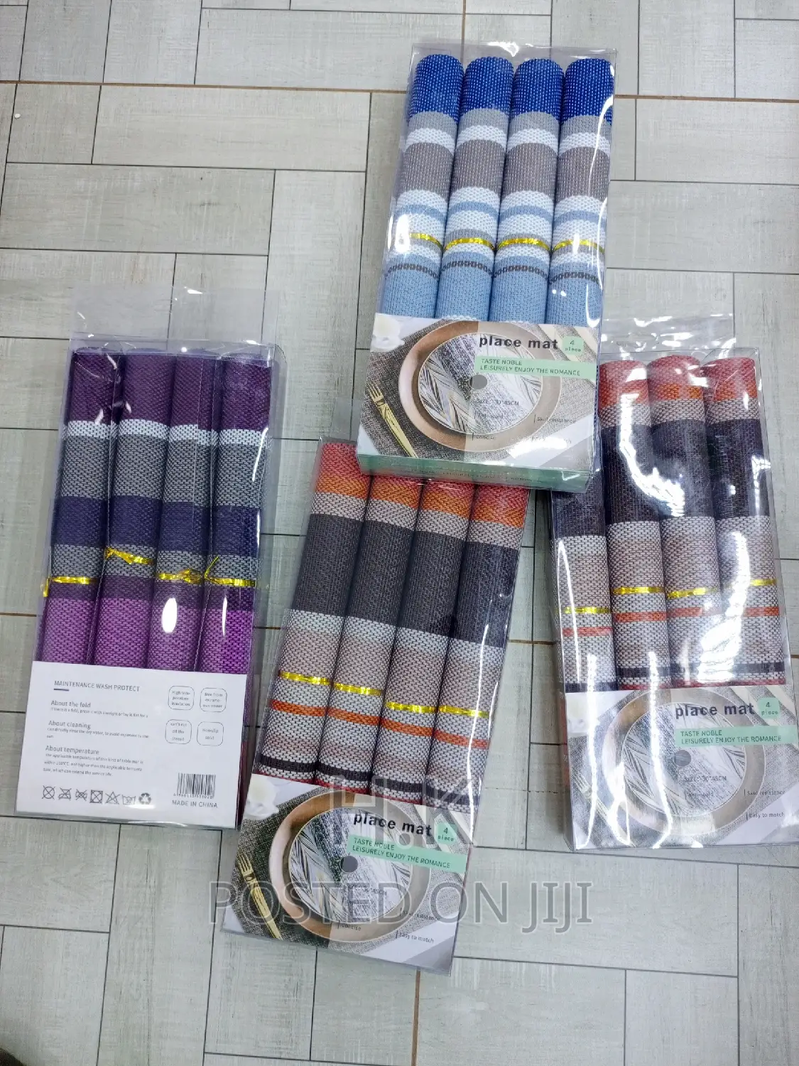 4pc Set of Table Mats