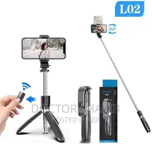 Universal L-02 Bluetooth Selfie Stick Tripod