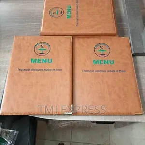 A4 Menu Books Branded ,