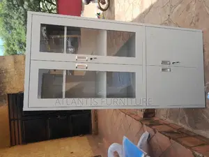 Glass File /Storage Cabinet