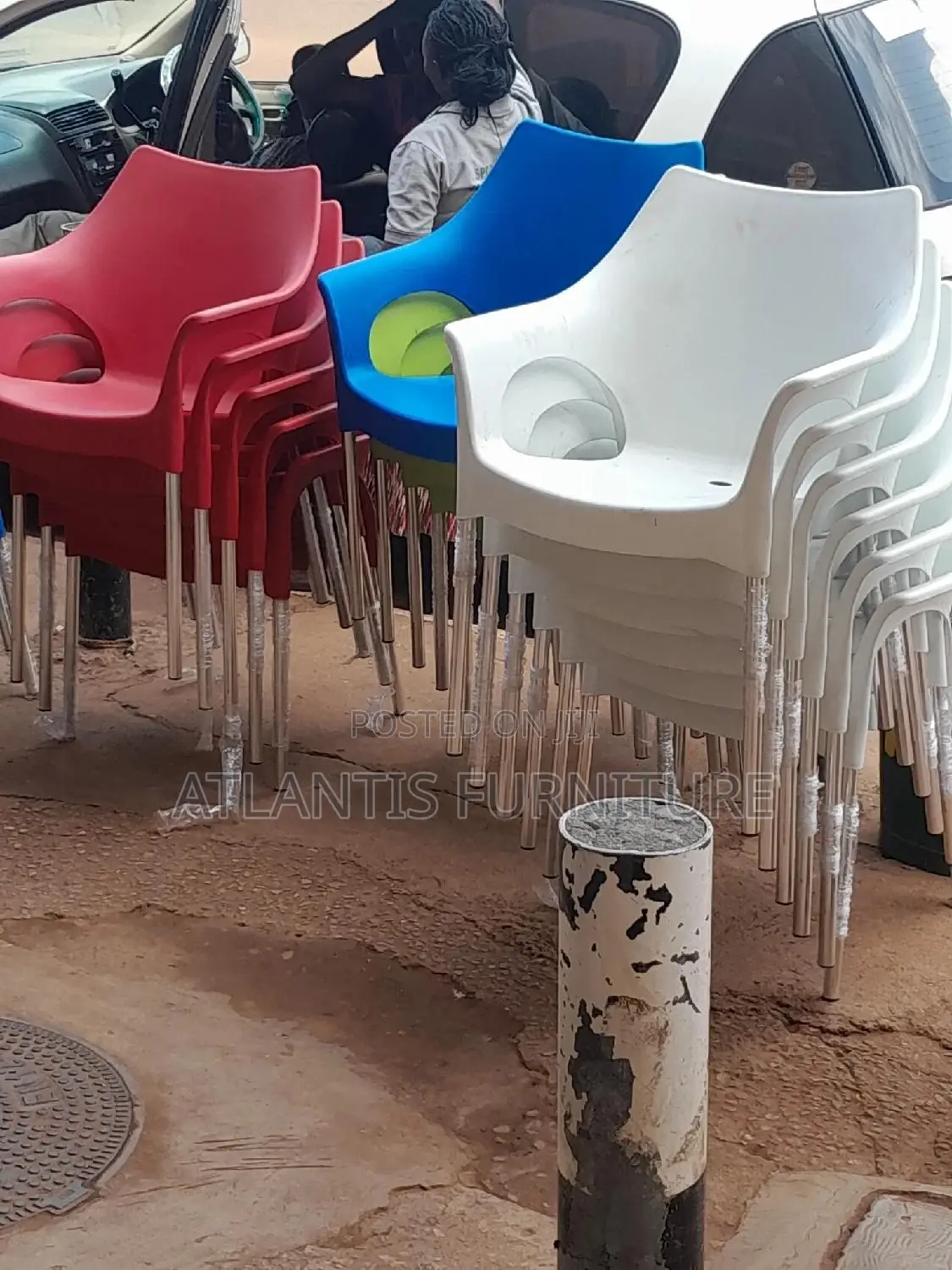 Variety of Plastic Chairs Nice.