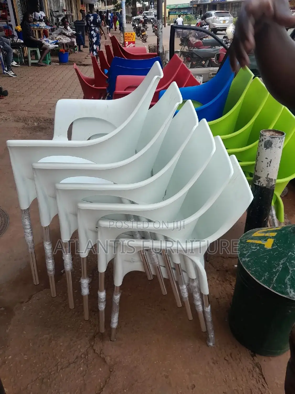 Variety of Plastic Chairs Nice.