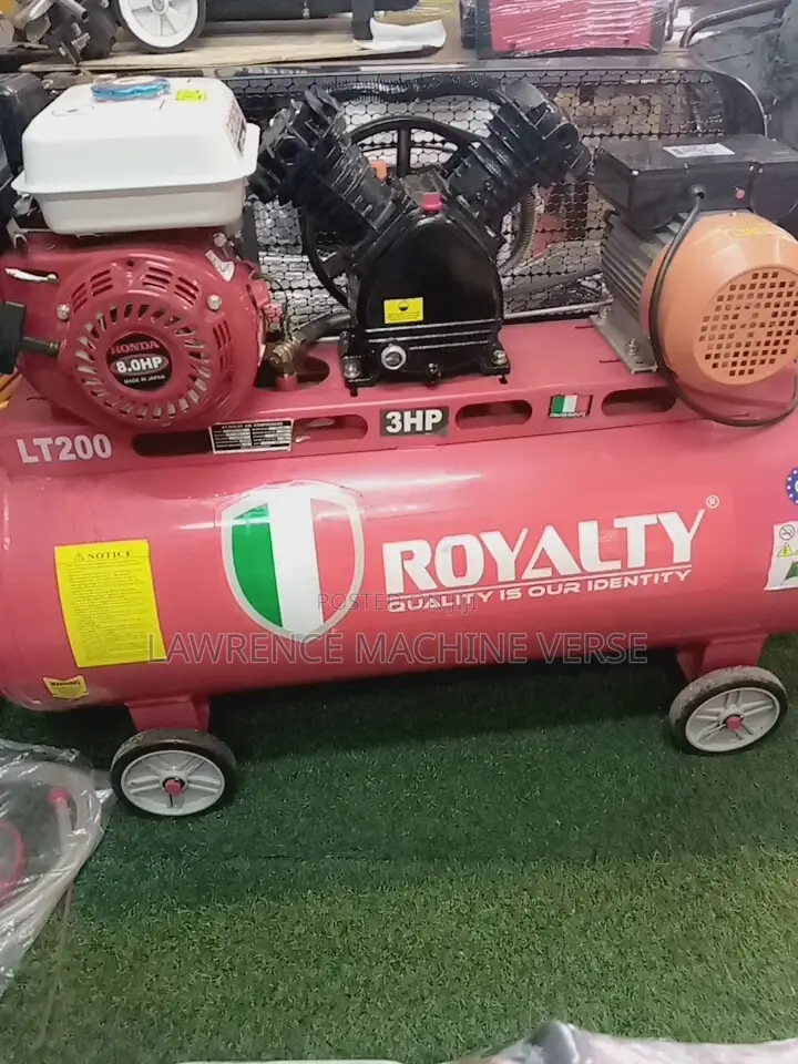 Gasoline Compressor 200L 8HP