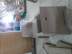 Two Plastic Sofa With Table