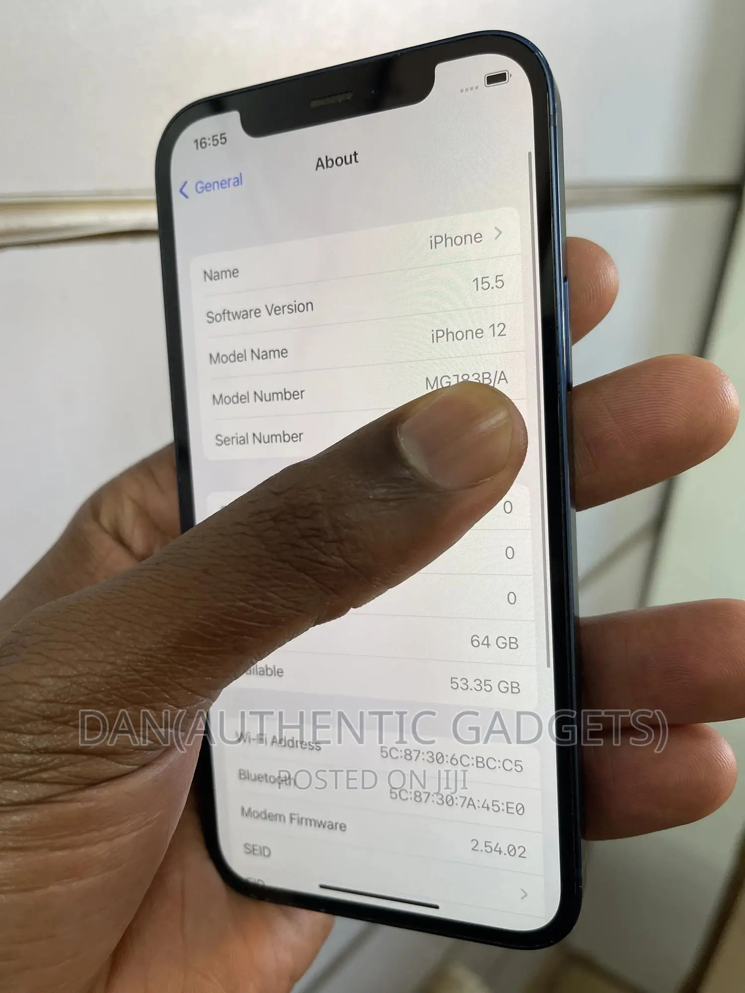 Apple iPhone 12 64 GB Blue