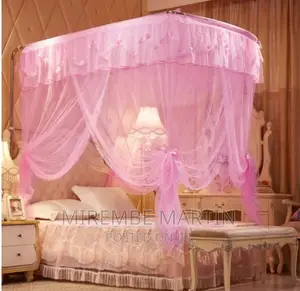 2 Stand Adjustable Mosquito Net-Pink
