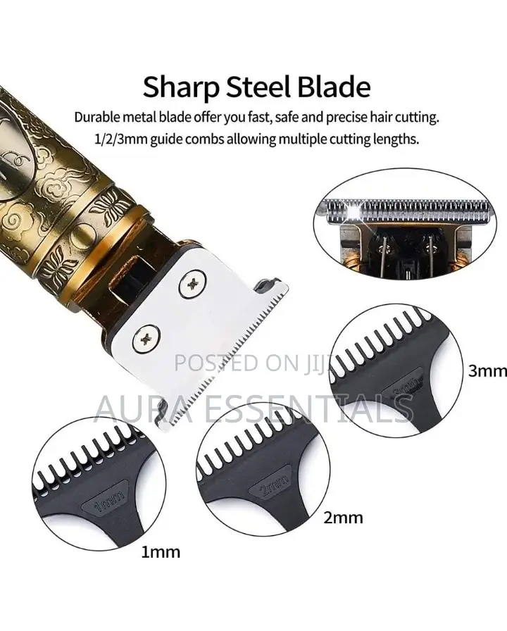 T - Blade Zero Gapped Trimmer Barbers Grooming Kit
