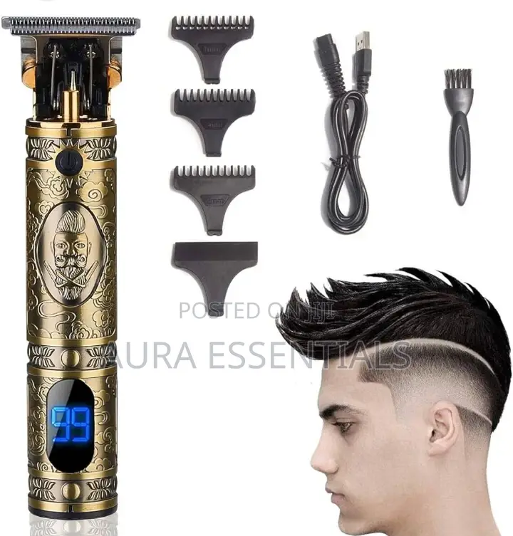 T - Blade Zero Gapped Trimmer Barbers Grooming Kit