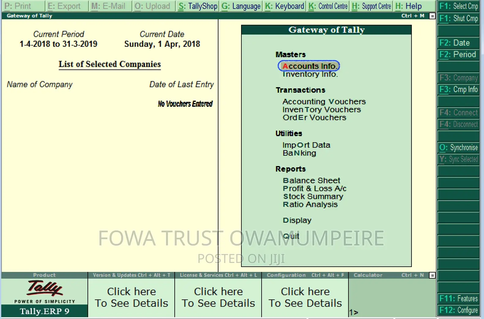 Tally•ERP 9 Gold