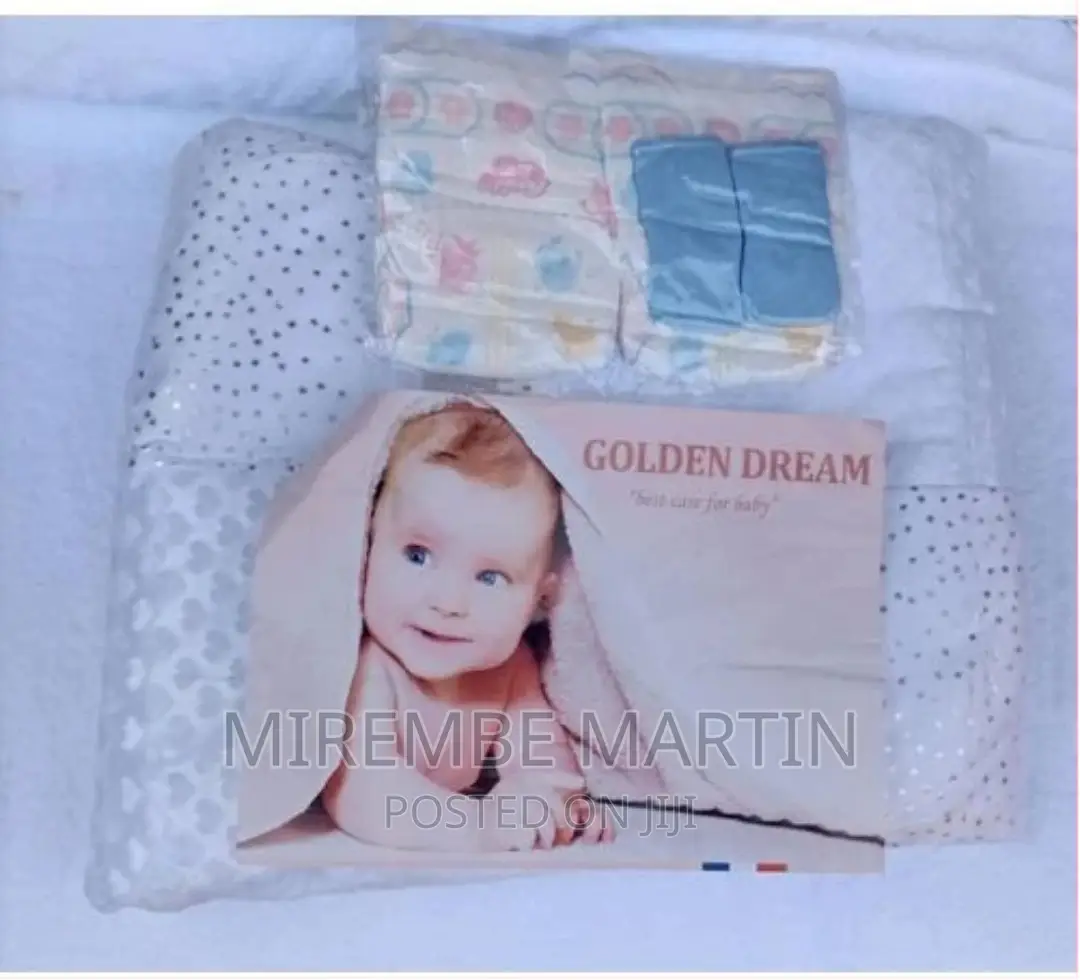 5 PCS Set Baby Shawl Receiver Blanket – White