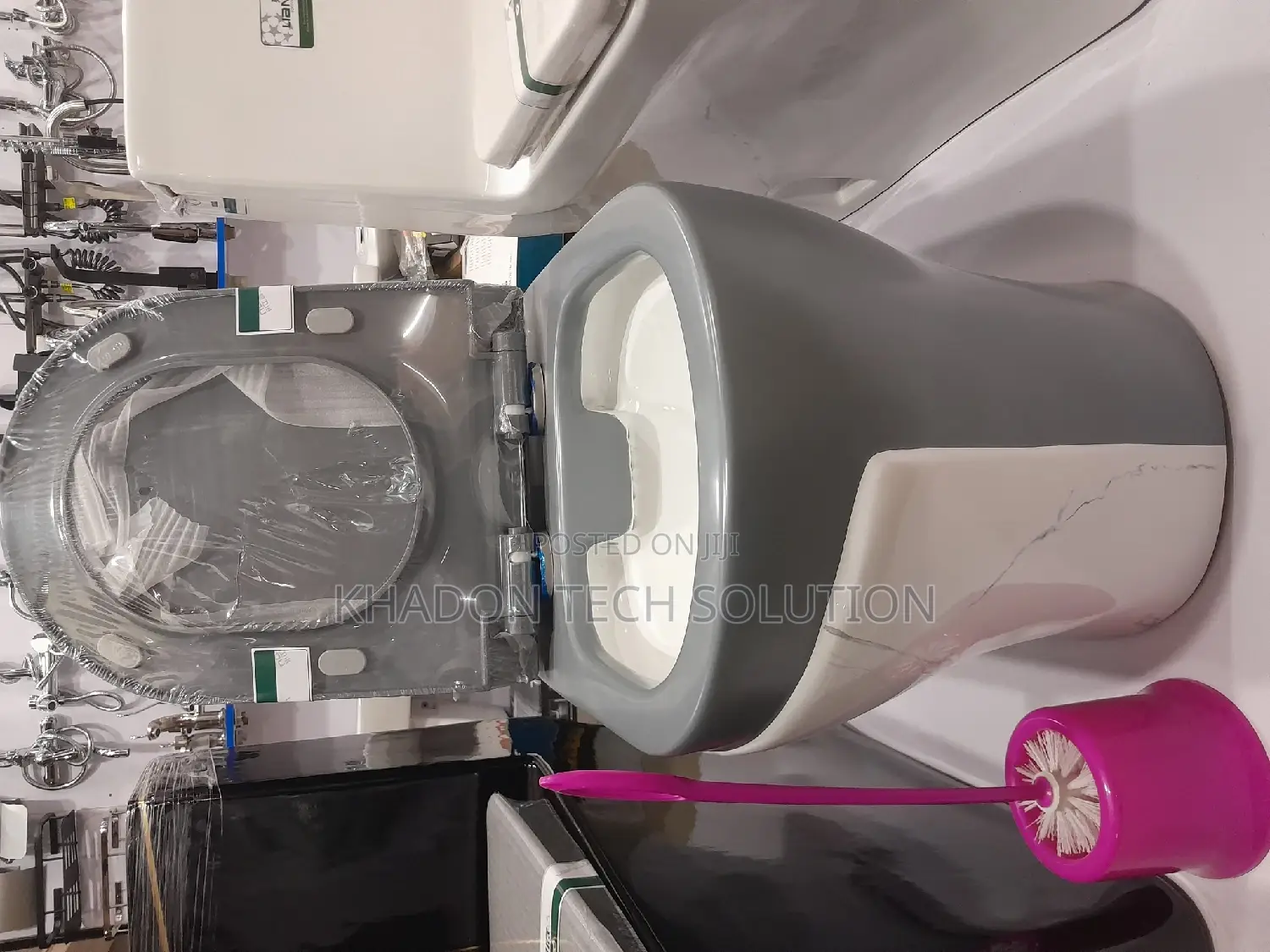 Grey Toilet Tiangdy