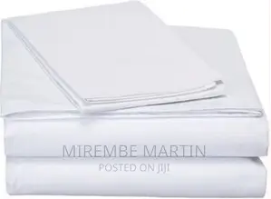 Double Cotton Bedsheets With 2 Pillowcases – White
