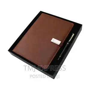 Branded Leather Note Books