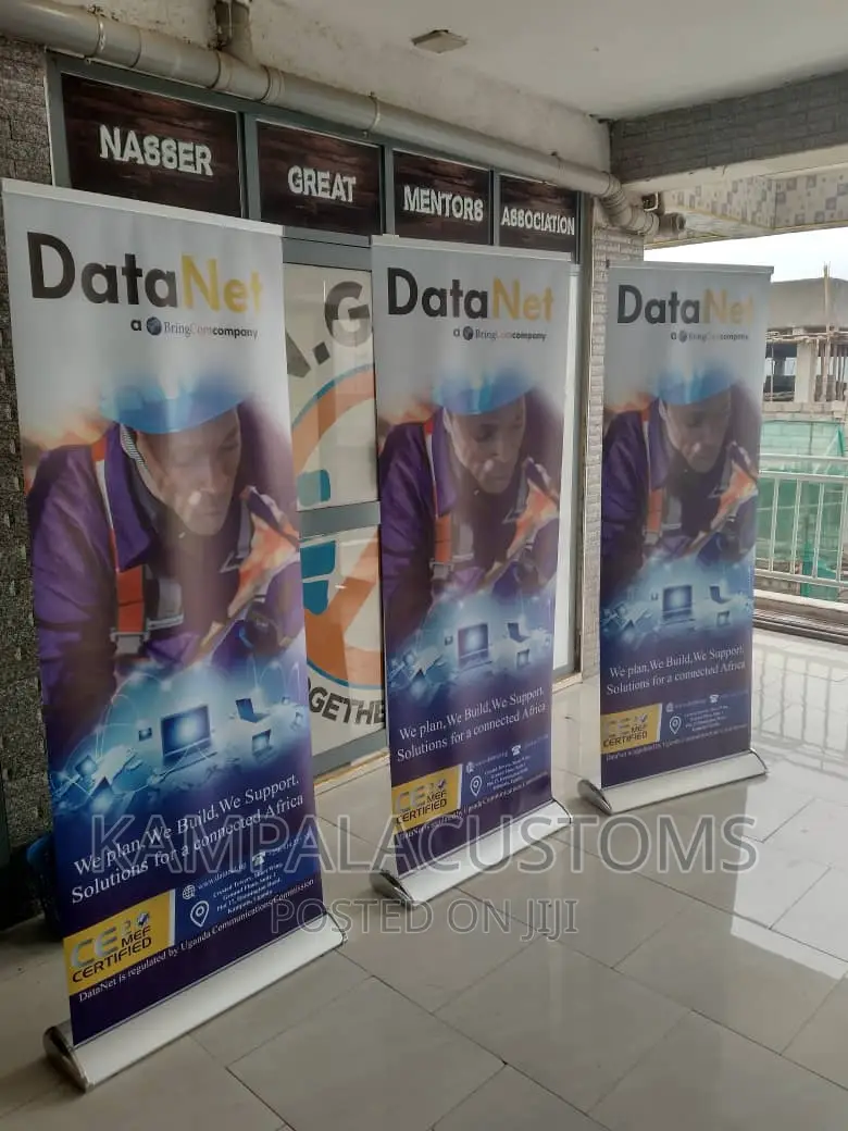 Pull Up Banners and Tire Drops