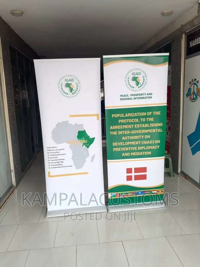 Pull Up Banners and Tire Drops
