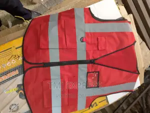 Red Reflective Vests
