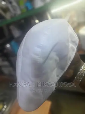 White Kangaroo Cap