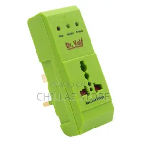 Dr. Volt Fridge Guard IQ-FP6UK-ECO; 80-255v, 6 Amps,